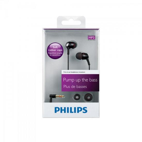 Fone de Ouvido Intra-Auricular SHE8000/10 Preto PHILIPS por 0,00 à vista no boleto/pix ou parcele em até 1x sem juros. Compre na loja Mundomax!