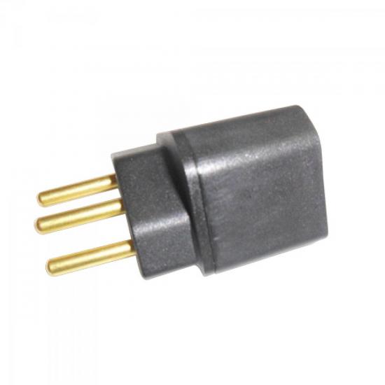 Pino Adaptador 2P + T para 2P + T 10A YA194 Preto MECATOOL por 0,00 à vista no boleto/pix ou parcele em até 1x sem juros. Compre na loja Mundomax!