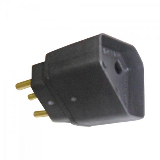 Pino Adaptador 2P + T para 2P + T 10A YA194 Preto MECATOOL por 0,00 à vista no boleto/pix ou parcele em até 1x sem juros. Compre na loja Mundomax!
