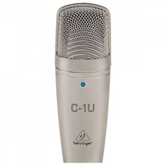 Microfone Condensador C1U USB Prata BEHRINGER