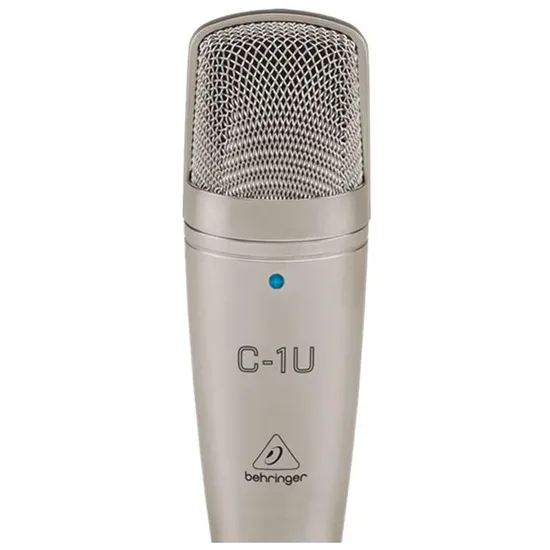 Microfone Condensador C1U USB Prata BEHRINGER (44113)