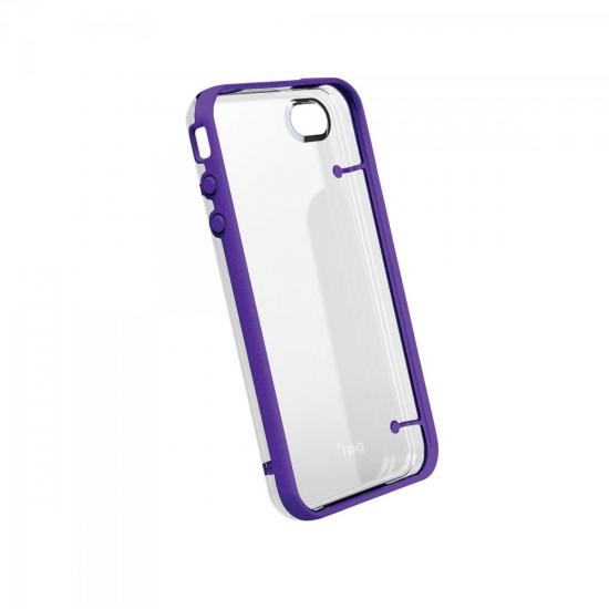 Capa de Acrílico para iPhone4 Roxo PQI por 0,00 à vista no boleto/pix ou parcele em até 1x sem juros. Compre na loja Mundomax!