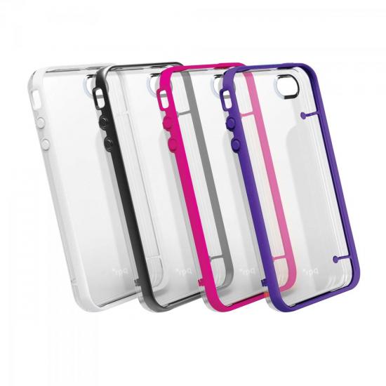 Capa de Acrílico para iPhone4 Roxo PQI por 0,00 à vista no boleto/pix ou parcele em até 1x sem juros. Compre na loja Mundomax!