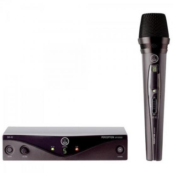 Microfone Wireless PW45 VSET C3 Preto AKG (44525)