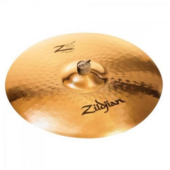Prato de Ataque Rock Crash Z3 18\" Custom ZILDJIAN por 0,00 à vista no boleto/pix ou parcele em até 1x sem juros. Compre na loja Mundomax!