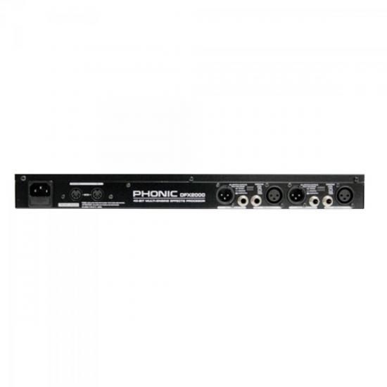 Processador de Efeitos DFX2000 PHONIC por 0,00 à vista no boleto/pix ou parcele em até 1x sem juros. Compre na loja Mundomax!