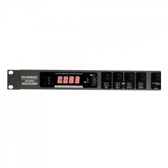 Processador de Efeitos DFX2000 PHONIC por 0,00 à vista no boleto/pix ou parcele em até 1x sem juros. Compre na loja Mundomax!
