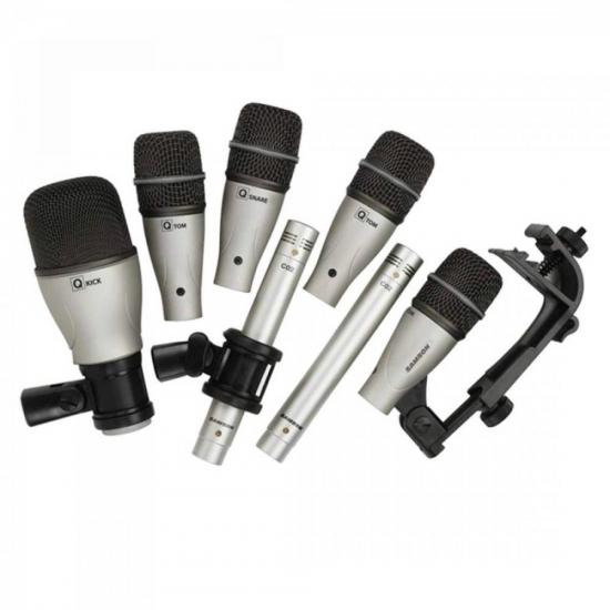 Kit Microfones Com 7 Para Bateria DK7 SAMSON (44709)