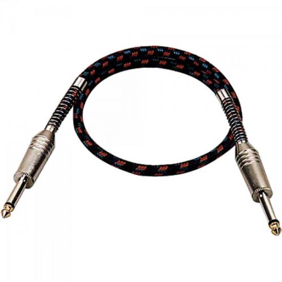 Cabo P10 x P10 SGC 6VT BK Preto STAGG por 0,00 à vista no boleto/pix ou parcele em até 1x sem juros. Compre na loja Mundomax!