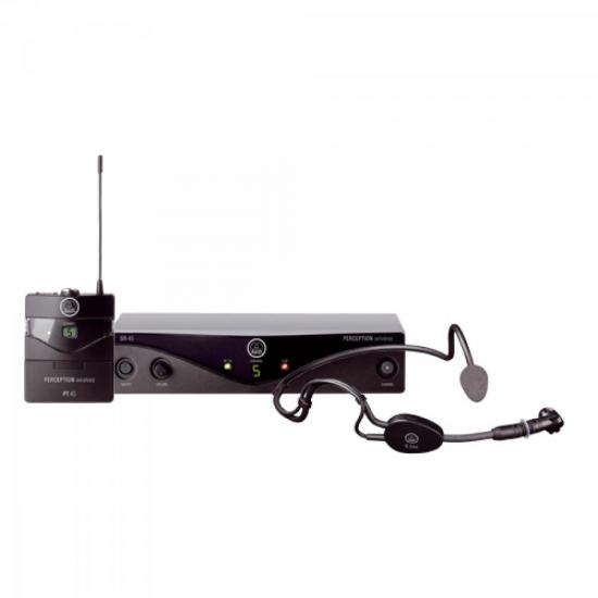 Microfone Wireless PW45 SSET B1 Preto AKG (44740)