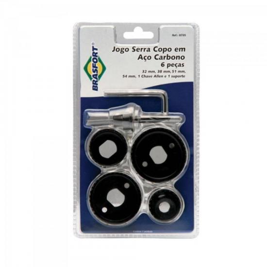 Serra Copo 32 a 54mm C/6 Tipo A Brasfort por 30,99 à vista no boleto/pix ou parcele em até 1x sem juros. Compre na loja Mundomax!