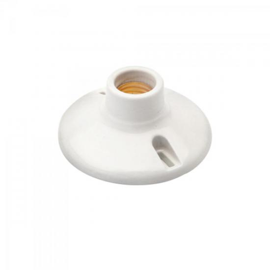 Soquete de Porcelana E27 Branco BRASFORT por 48,99 à vista no boleto/pix ou parcele em até 1x sem juros. Compre na loja Mundomax!