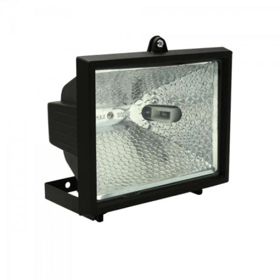 Refletor sem Sensor para Lâmpada Halógena 300W Preto BRASFORT por 0,00 à vista no boleto/pix ou parcele em até 1x sem juros. Compre na loja Mundomax!