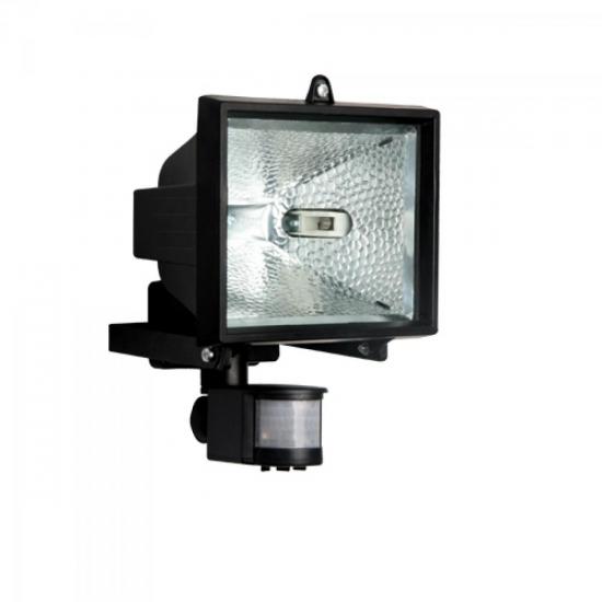 Refletor com Sensor 500W Preto BRASFORT por 0,00 à vista no boleto/pix ou parcele em até 1x sem juros. Compre na loja Mundomax!