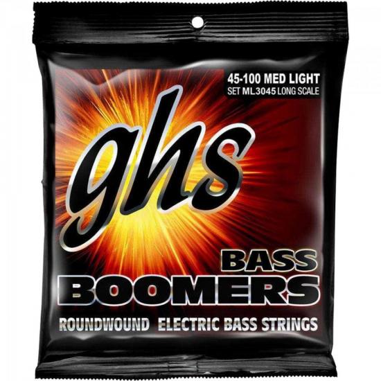 Encordoamento 4 Cordas Para Contrabaixo ML3045 Bass Boomers GHS (4490)