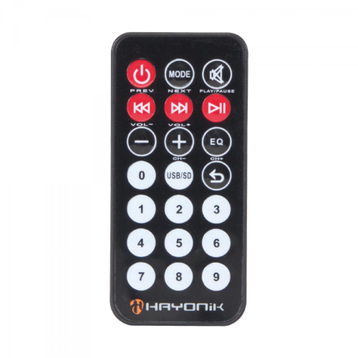 Caixa Multiuso NEO 800 FM/USB 100W Preta HAYONIK - Mundomax