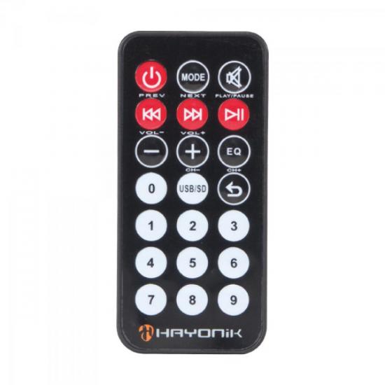 Caixa Multiuso NEO 200 FM/USB 30W Preta HAYONIK por 0,00 à vista no boleto/pix ou parcele em até 1x sem juros. Compre na loja Mundomax!