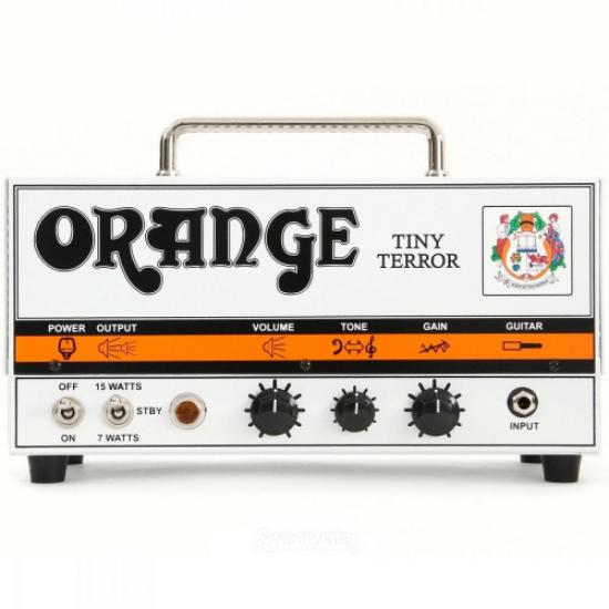Cabeçote Amplificador Valvulado 15W TINY TERROR Branco ORANGE (45021)