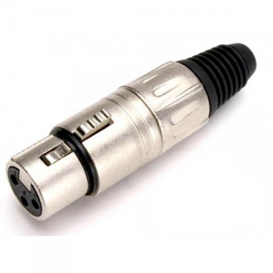 Conector XLR Linha Fêmea L3FNN01 SANTO ANGELO (45027)