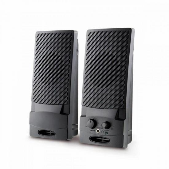 Caixa Multimídia 2.0 USB SP044 Preto MULTILASER por 0,00 à vista no boleto/pix ou parcele em até 1x sem juros. Compre na loja Mundomax!