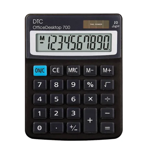 Calculadora Office Desktop 700 Preto DTC (45078)