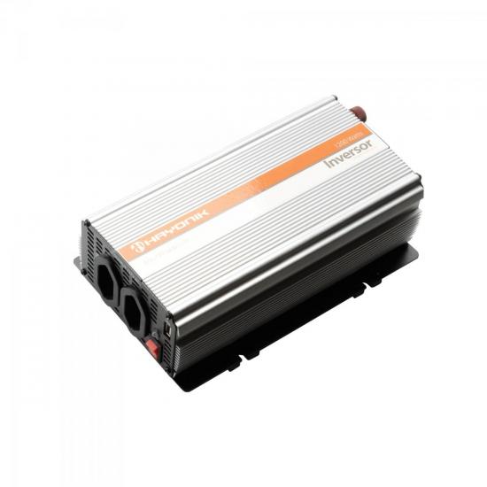 Inversor Onda Modificada 12VDC/127V USB 1200W HAYONIK por 0,00 à vista no boleto/pix ou parcele em até 1x sem juros. Compre na loja Mundomax!