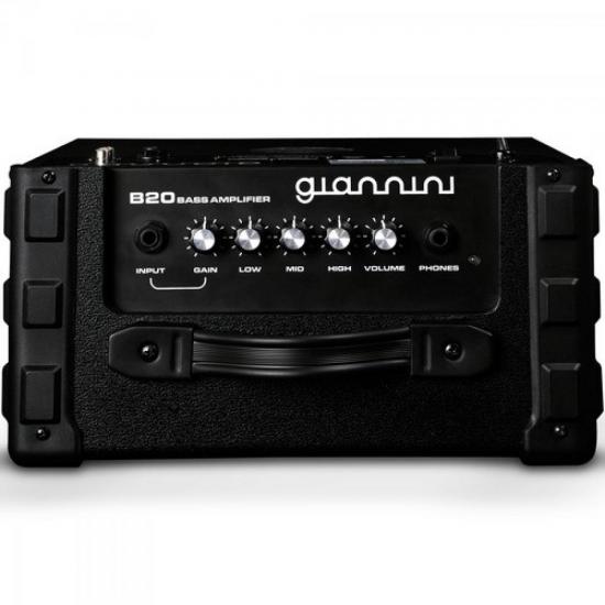 Cubo Para Contrabaixo 20W B20 GIANNINI por 0,00 à vista no boleto/pix ou parcele em até 1x sem juros. Compre na loja Mundomax!