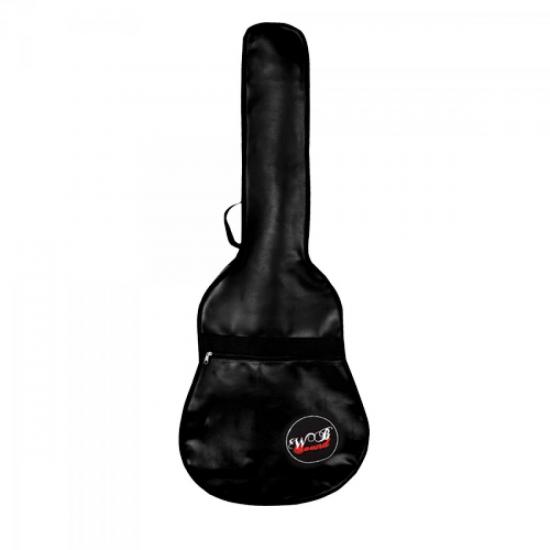 Capa Para Violão Jumbo Couro Sintético 45428 Preto WORKING BAG por 0,00 à vista no boleto/pix ou parcele em até 1x sem juros. Compre na loja Mundomax!