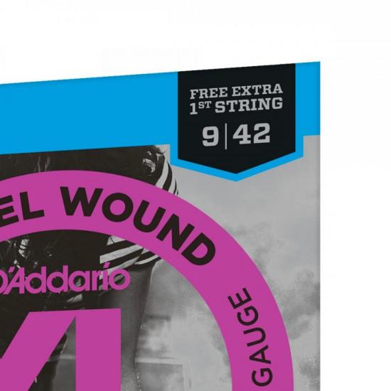 Encordoamento Guitarra .009-.042 XL Nickel EXL120-B D\