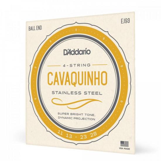 Encordoamento Cavaquinho Aço Inox EJ93 D\