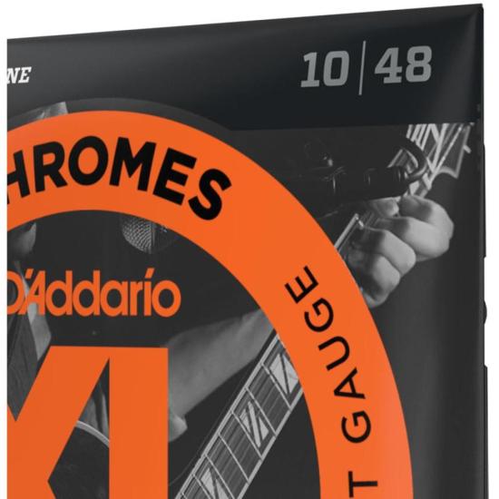 Encordoamento Guitarra .010-.048 XL Chromes ECG23 D\