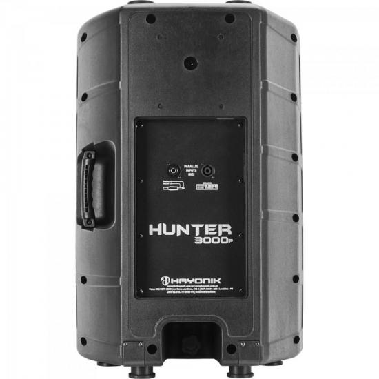 Caixa Acústica Passiva 300W HUNTER 3000P Preta HAYONIK por 0,00 à vista no boleto/pix ou parcele em até 1x sem juros. Compre na loja Mundomax!
