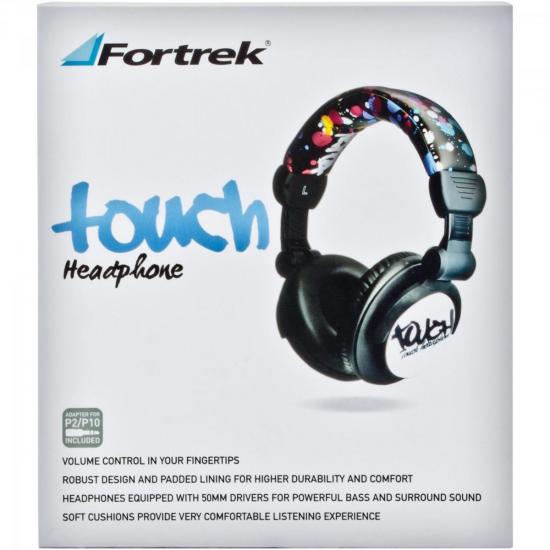 Fone de Ouvido HP-904 Preto FORTREK por 0,00 à vista no boleto/pix ou parcele em até 1x sem juros. Compre na loja Mundomax!