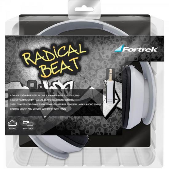 Fone de Ouvido HP-901WT Branco FORTREK por 41,99 à vista no boleto/pix ou parcele em até 1x sem juros. Compre na loja Mundomax!