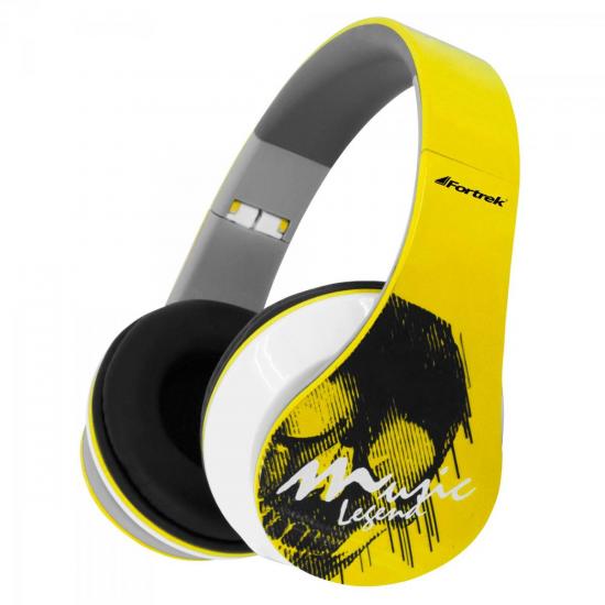 Fone de Ouvido Radical Beat HP-901YL Amarelo FORTREK por 0,00 à vista no boleto/pix ou parcele em até 1x sem juros. Compre na loja Mundomax!