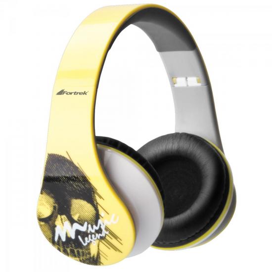 Fone de Ouvido Radical Beat HP-901YL Amarelo FORTREK por 0,00 à vista no boleto/pix ou parcele em até 1x sem juros. Compre na loja Mundomax!