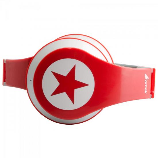 Fone de Ouvido HP-902RD Vermelho FORTREK por 0,00 à vista no boleto/pix ou parcele em até 1x sem juros. Compre na loja Mundomax!