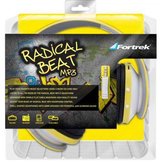 Fone de Ouvido HP-902YL Amarelo FORTREK por 0,00 à vista no boleto/pix ou parcele em até 1x sem juros. Compre na loja Mundomax!