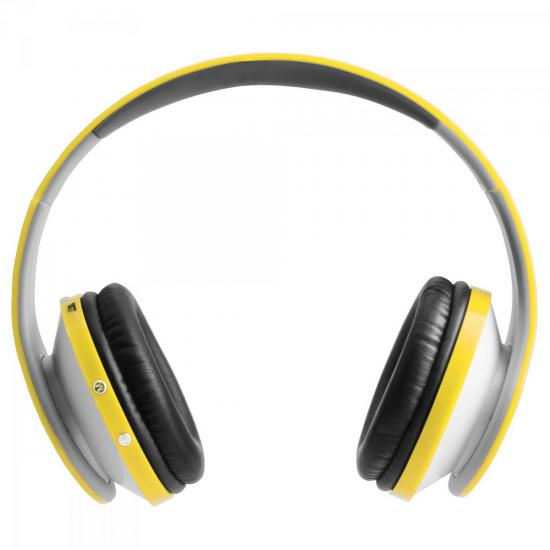 Fone de Ouvido HP-902YL Amarelo FORTREK por 0,00 à vista no boleto/pix ou parcele em até 1x sem juros. Compre na loja Mundomax!