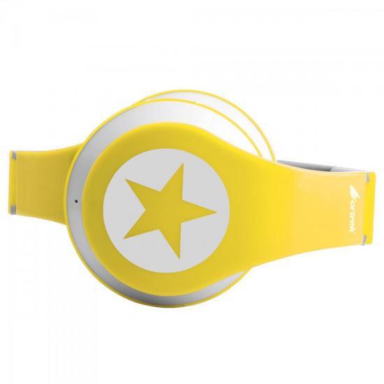 Fone de Ouvido HP-902YL Amarelo FORTREK por 0,00 à vista no boleto/pix ou parcele em até 1x sem juros. Compre na loja Mundomax!