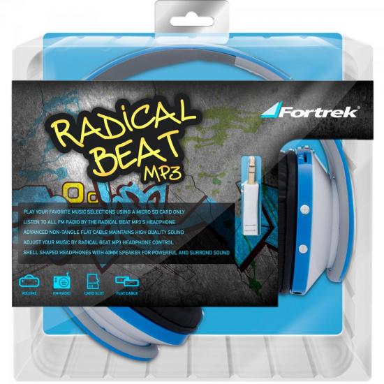 Fone de Ouvido HP-902BL Azul FORTREK por 0,00 à vista no boleto/pix ou parcele em até 1x sem juros. Compre na loja Mundomax!