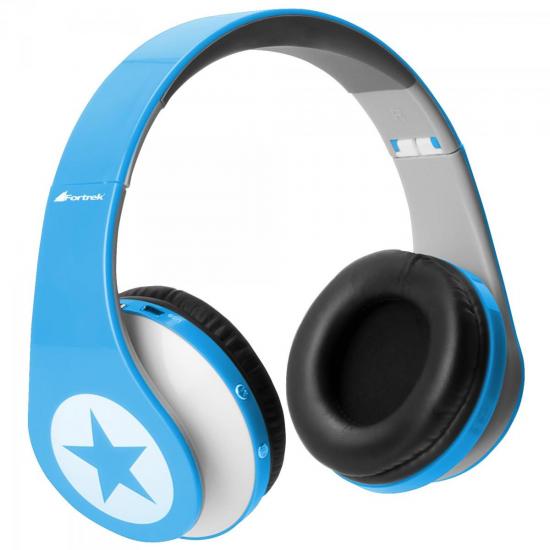Fone de Ouvido HP-902BL Azul FORTREK por 0,00 à vista no boleto/pix ou parcele em até 1x sem juros. Compre na loja Mundomax!