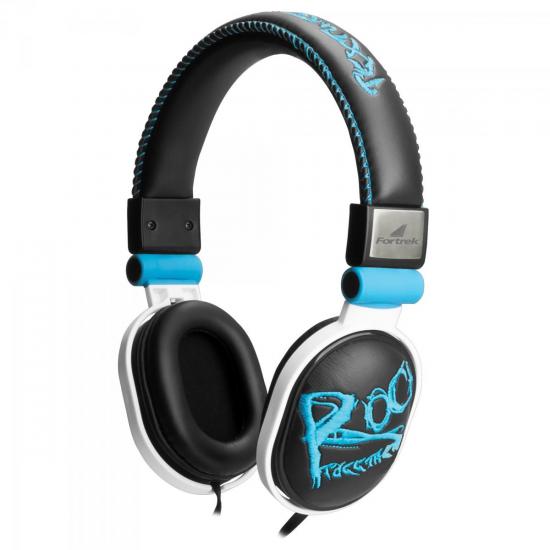 Fone de Ouvido HP-603BL Azul FORTREK por 0,00 à vista no boleto/pix ou parcele em até 1x sem juros. Compre na loja Mundomax!