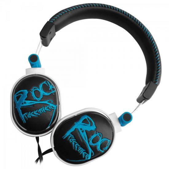 Fone de Ouvido HP-603BL Azul FORTREK por 0,00 à vista no boleto/pix ou parcele em até 1x sem juros. Compre na loja Mundomax!