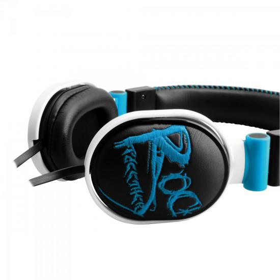 Fone de Ouvido HP-603BL Azul FORTREK por 0,00 à vista no boleto/pix ou parcele em até 1x sem juros. Compre na loja Mundomax!