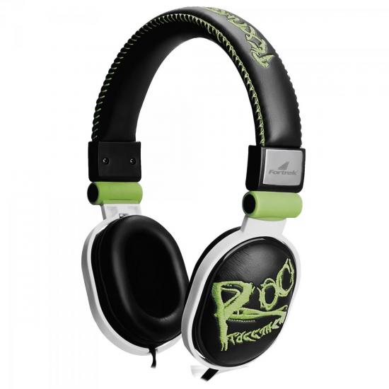 Fone de Ouvido HP-603GR Verde FORTREK por 0,00 à vista no boleto/pix ou parcele em até 1x sem juros. Compre na loja Mundomax!