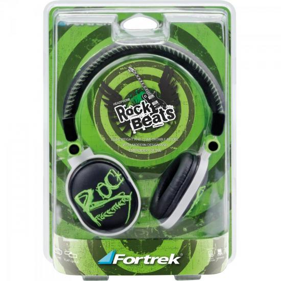 Fone de Ouvido HP-603GR Verde FORTREK por 0,00 à vista no boleto/pix ou parcele em até 1x sem juros. Compre na loja Mundomax!