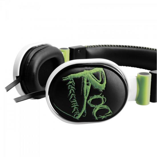 Fone de Ouvido HP-603GR Verde FORTREK por 0,00 à vista no boleto/pix ou parcele em até 1x sem juros. Compre na loja Mundomax!