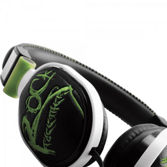 Fone de Ouvido HP-603GR Verde FORTREK por 0,00 à vista no boleto/pix ou parcele em até 1x sem juros. Compre na loja Mundomax!