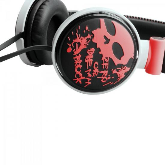 Fone de Ouvido HP-602RD Vermelho FORTREK por 0,00 à vista no boleto/pix ou parcele em até 1x sem juros. Compre na loja Mundomax!